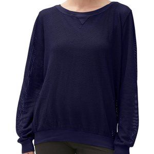 Michael Stars Kai Mesh Sweatshirt one size